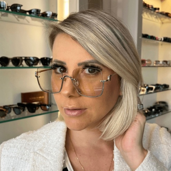 NEW GG1279S 004 GUCCI GOLD YELLOW SQUARE WOMEN GUCCI SUNGLASSES